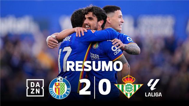 Getafe vence o Betis e apresenta candidatura europeia (resumo)