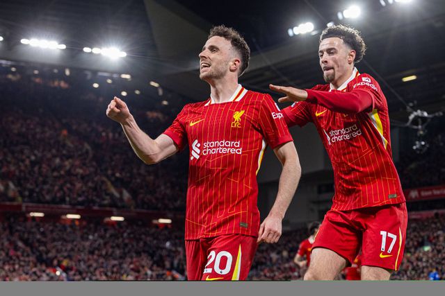 Diogo Jota foi campeão inglês pelo Liverpool em 2025