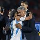 Claudio Chiqui Tapia, Presidente da AFA, no Qatar após a derrota para Marrocos na final do Mundial sub-20
