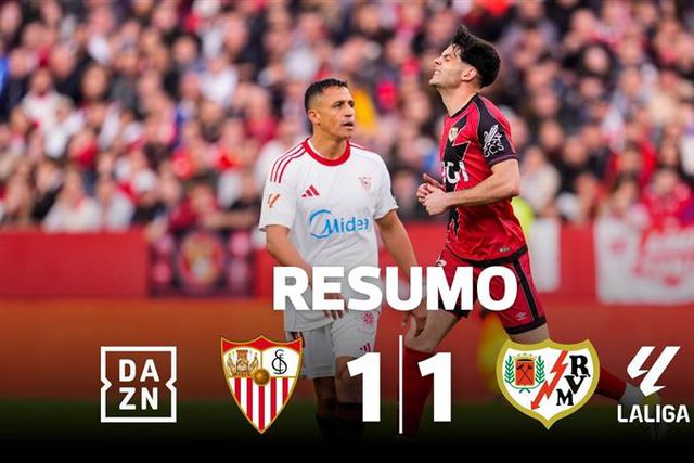Rayo e Sevilha empatam-se, mas somam pontos valiosos na luta pela salvação (resumo)