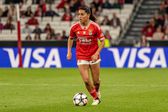 Kika Nazareth abandonou o Benfica no verão de 2024- Foto: IMAGO