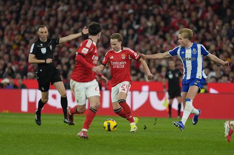 Benfica e FC Porto empataram a duas bolas na Luz. Foto: Catarina Morais/Kapta +
