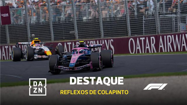 De levar as mãos à cabeça: que reflexos, Colapinto!