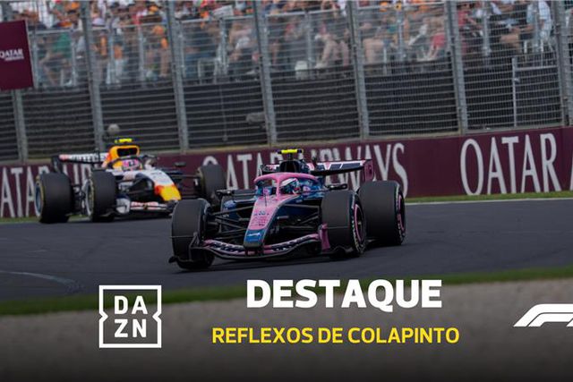 De levar as mãos à cabeça: que reflexos, Colapinto!