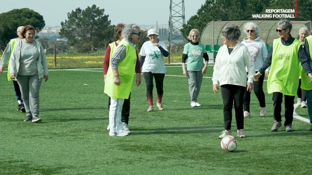 «Parecia o Cristiano Ronaldo»: o futebol desenhado para pessoas com mais de 50 anos