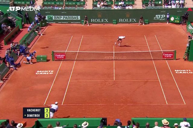 Grigor Dimitrov avança no Masters de Monte Carlo