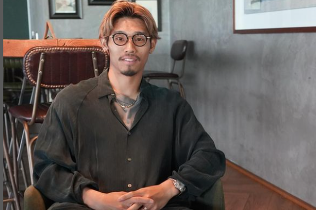 Morita com um visual diferente em tempo de férias