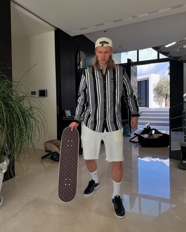 O 'skater' Erling Haaland