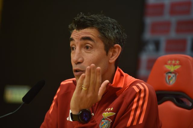 Bruno Lage em conferência de Imprensa no Seixal