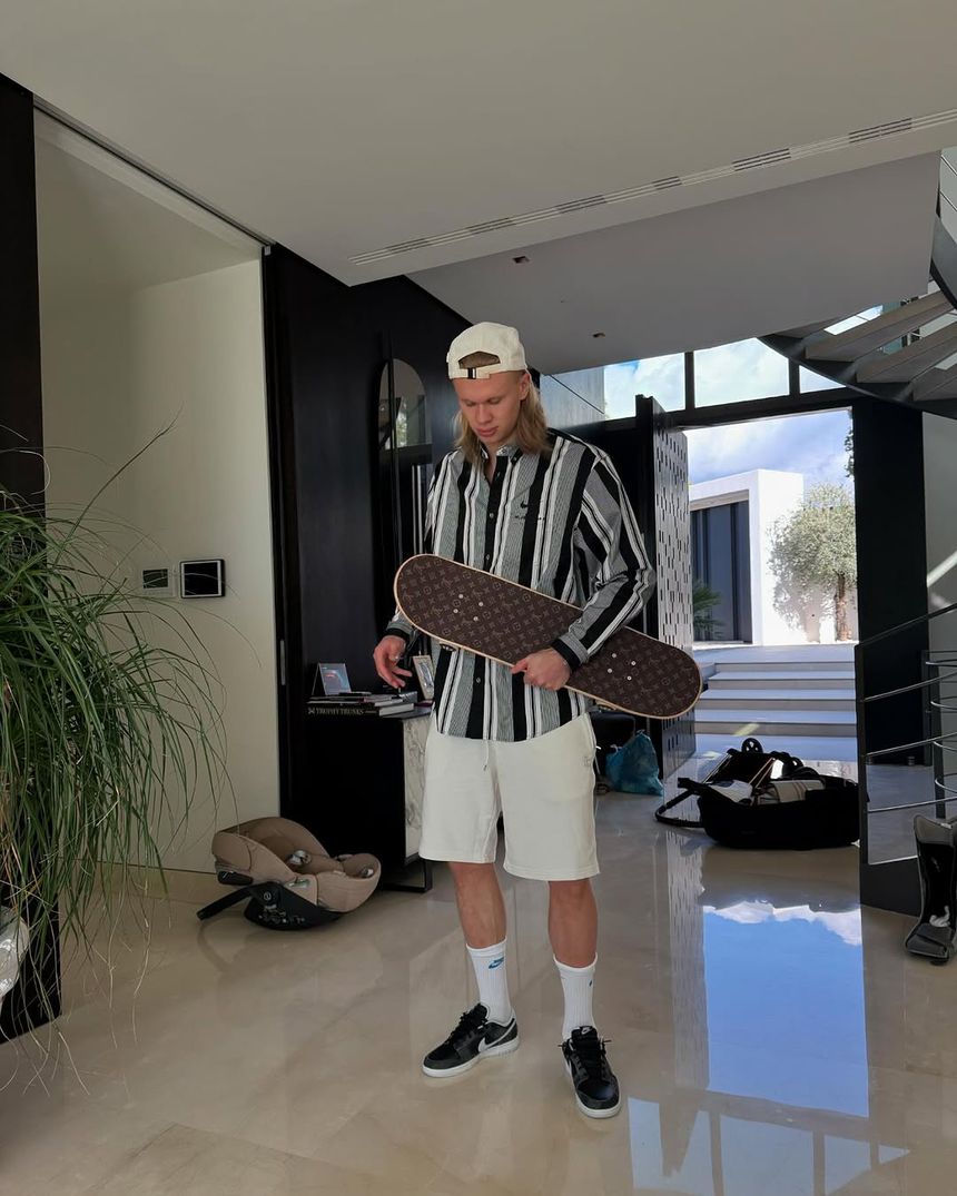 O 'skater' Erling Haaland