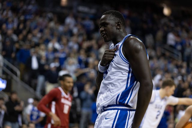 Khaman Maluach, jovem basquetebolista da Universidade Duke