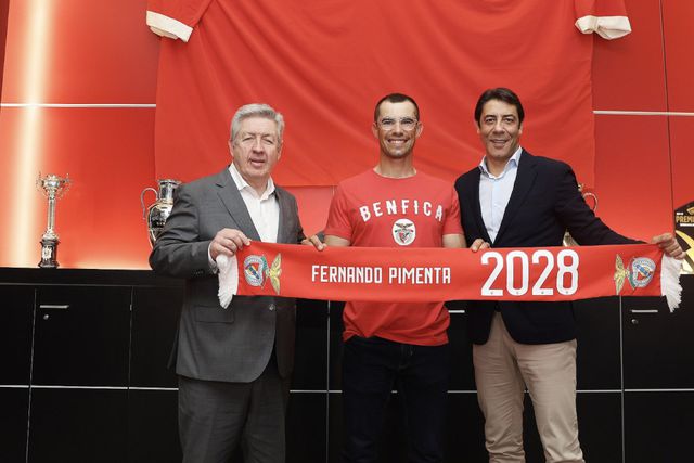 Fernando Pimenta renova até 2028 com o Benfica