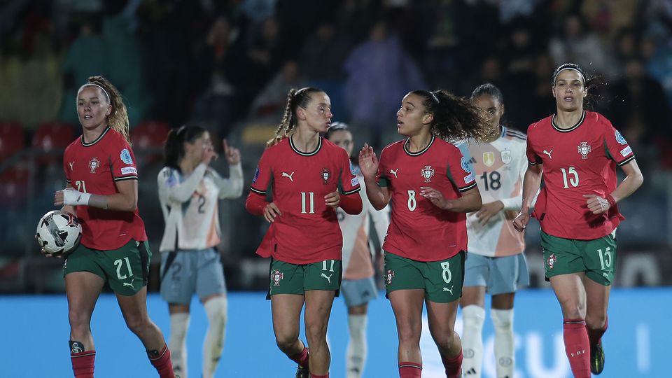Seleção Nacional feminina (Foto: Manuel Fernando Araújo/LUSA)