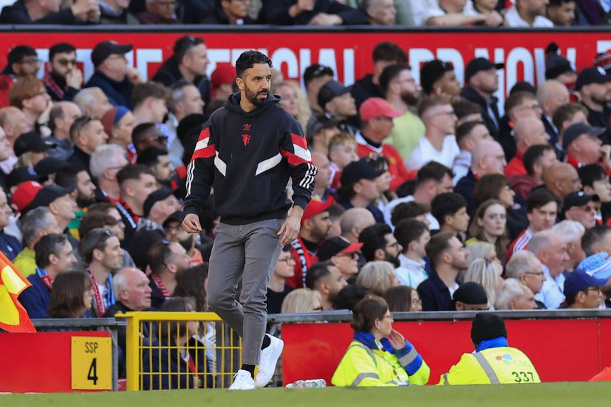 Ruben Amorim, treinador do Manchester United