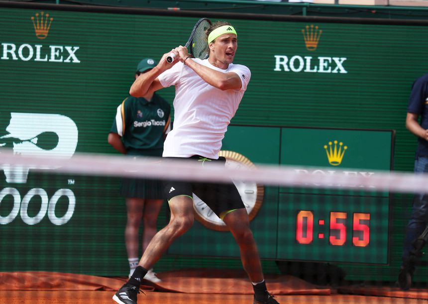 Sascha Zverev eliminado em Monte Carlo