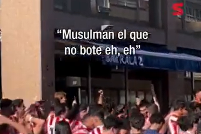 «Quem não salta é muçulmano» voltou a ser entoado por adeptos espanhóis