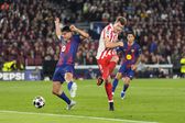 Sorloth marcou o segundo golo do Atlético Madrid em Camp Nou - FOTO: EPA/Siu Wu