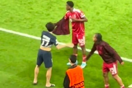 O sentido gesto de Vitinha após o PSG-Liverpool