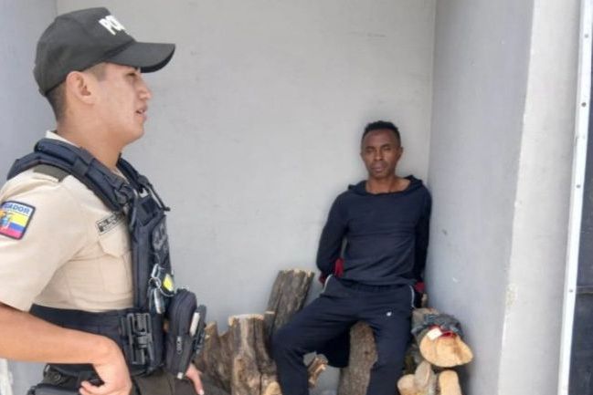 Christian Lara, de 45 anos, foi detido em Quito, capital do Equador - Foto: Paúl López Encalada