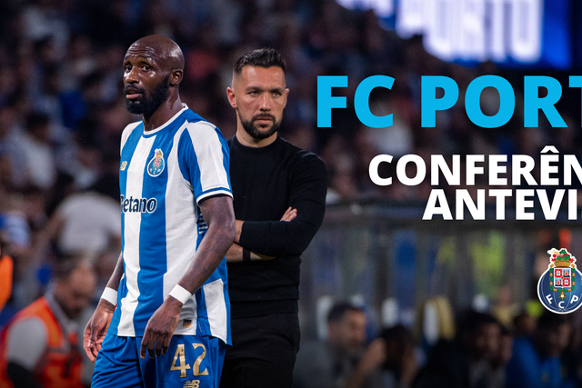 Siga em direto a conferência de Farioli e Fofana