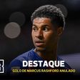 Marcus Rashford marca, mas não vale