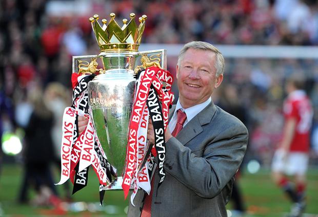 Sir Alex Ferguson ganhou 49 títulos na carreira, mais do que qualquer treinador.