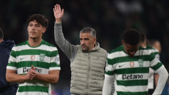 Rui Borges acredita que a equipa saiu com a confiança reforçada apesar da derrota com o Arsenal - Foto: MIGUEL NUNES