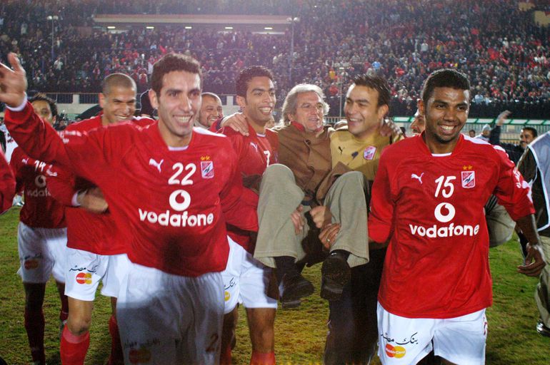 Lenda no Egito, com 20 títulos conquistados pelo Al Ahly, incluindo quatro Champions de África (foto A BOLA)