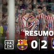 Como o Atlético Madrid silenciou Camp Nou (resumo)