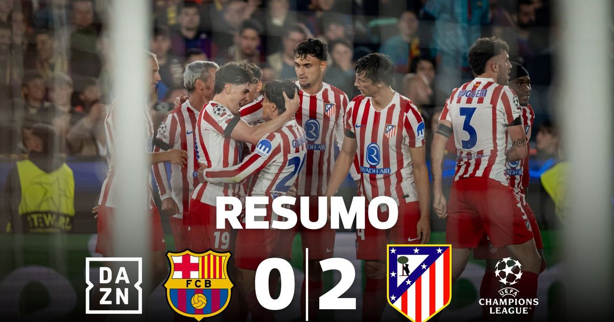 Como o Atlético Madrid silenciou Camp Nou (resumo)