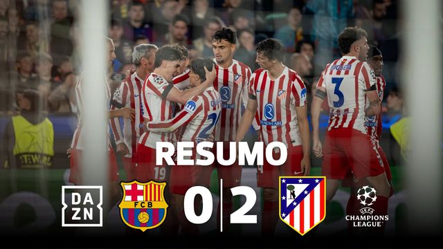 Como o Atlético Madrid silenciou Camp Nou (resumo)