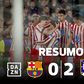 Como o Atlético Madrid silenciou Camp Nou (resumo)