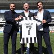 Franclim Carvalho durante a apresentação no Botafogo - Foto: Botafogo