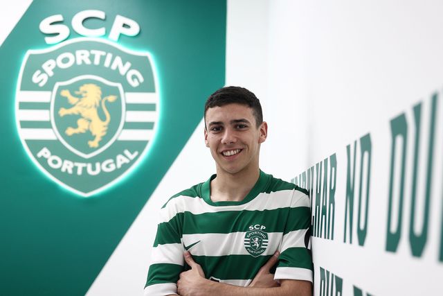 Duarte Tomás está no Sporting desde os nove anos - Foto: SPORTING CP