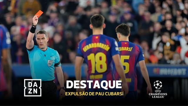 Tiago Martins expulsa Pau Cubarsí