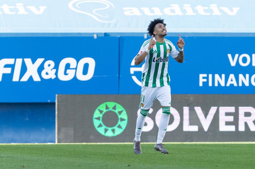 Jalen Blesa protagonizou um mês de março recheado de golos