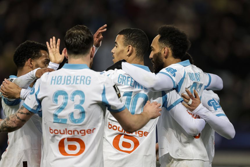 Marselheses ocupam a 4.ª posição na Ligue 1