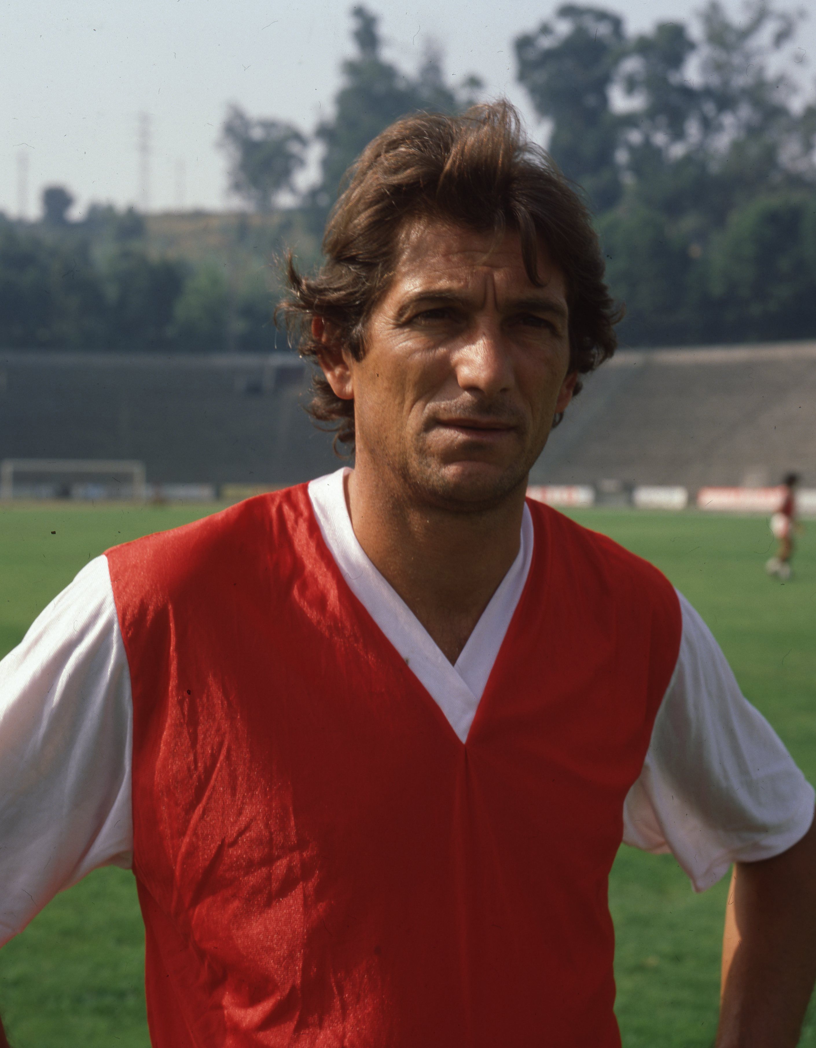Manuel José como treinador do SC Braga, em 1988 (foto A BOLA)