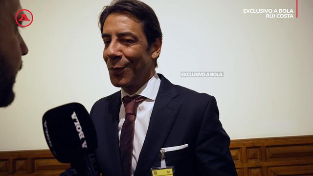Rui Costa fala em exclusivo com A BOLA sobre Mourinho