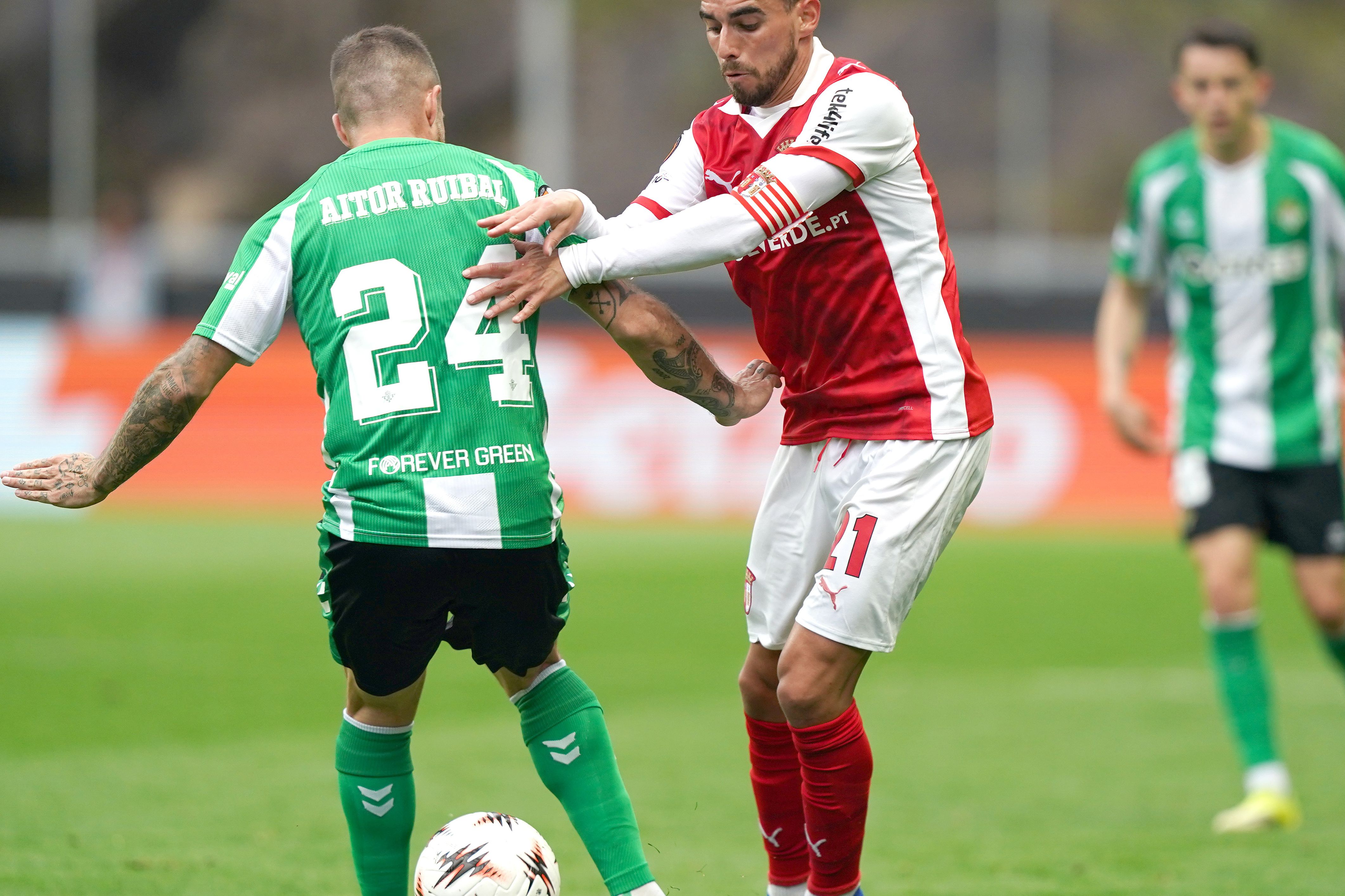 Internacional português aceita o empate e diz que a equipa vai a Sevilha para selar o apuramento — Foto: Hugo Delgado/LUSA