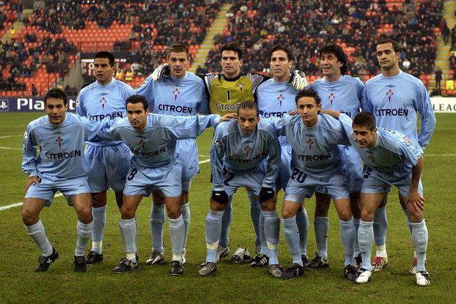 Celta surpreendeu ao qualificar-se para os 'oitavos' da Champions em 2003/04