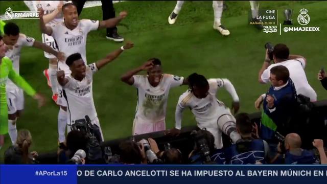 Arrepiante: o ambiente no Bernabéu depois do jogo com o Bayern