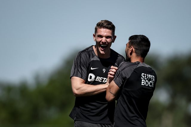 Sporting: o vídeo que mostra o primeiro treino como… campeão