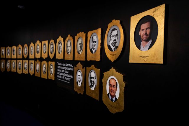 André Villas-Boas já está no museu do FC Porto