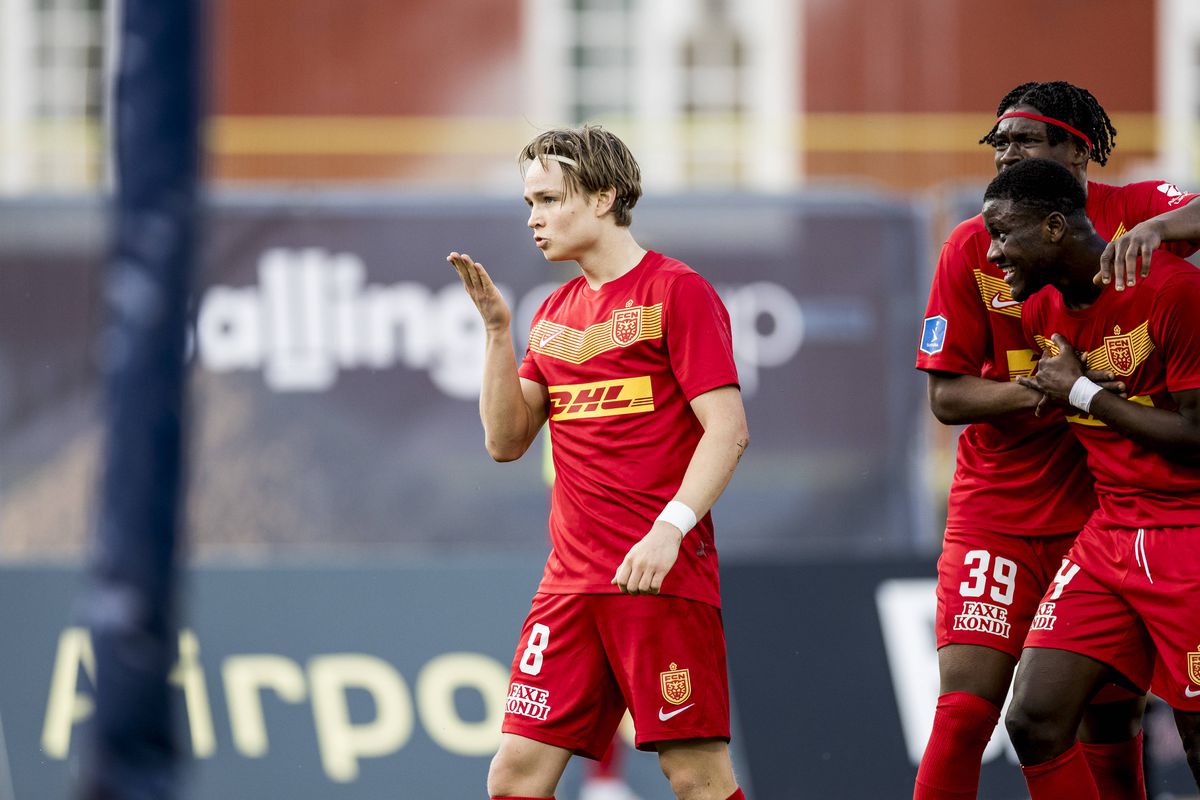 Andreas Schjelderup shines at Nordsjaelland, set to return to Benfica in great form