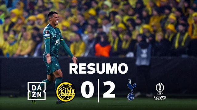 Tottenham volta a vencer e marca encontro com Amorim em Bilbau (resumo)