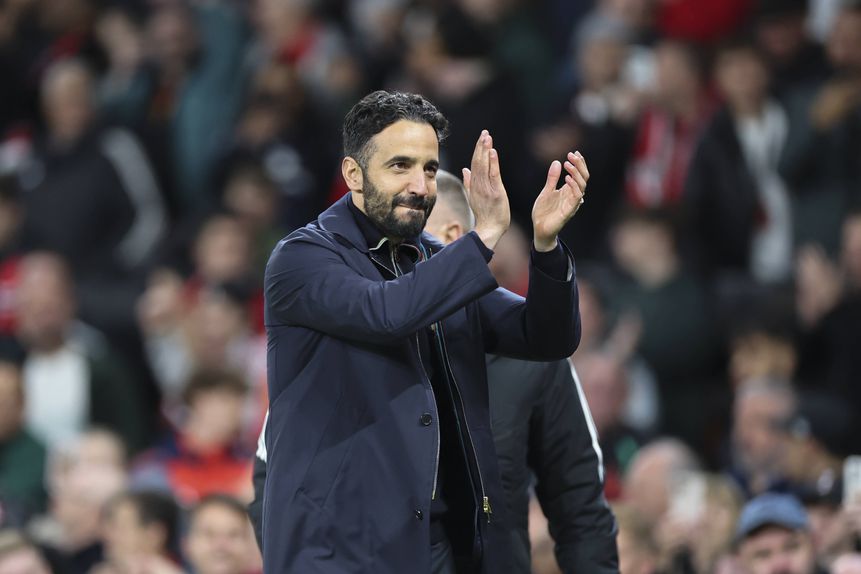 Ruben Amorim, treinador do Manchester United