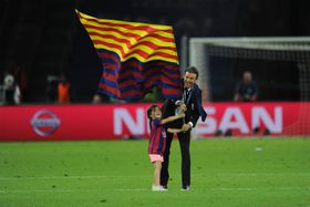 Guiado pela estrela da filha, Luis Enrique pedala para a segunda Champions da carreira