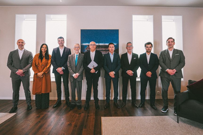 Atual líder do emblema minhoto apresentou a lista que irá a sufrágio no próximo dia 24 (Foto: SC Braga)