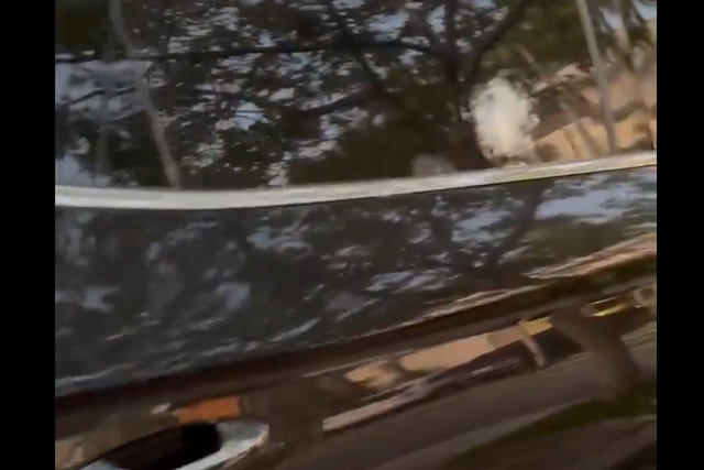 Viatura blindada de Rossi, do Flamengo foi atingida por vários tiros